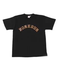 HOMERUN ホームラン LOGO LEOPARD TEE サイズS