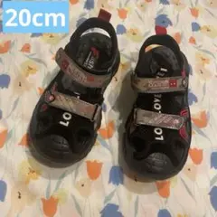 スパイダーマン サンダル ベルクロ式 20cm
