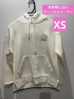 未使用に近い　Arnold Palmer ホワイト パーカー XS