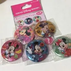 ミニー　缶バッジ　シークレット