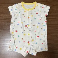 ☆MIKIHOUSE ミキハウス ショートオール 星柄 コーン