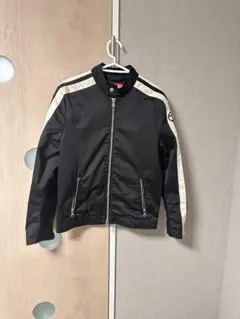 ディーゼル　Diesel J-Beck ライダースジャケット M ジョングク着用 Men's Biker jacket in padded cotton with bands | Multicolor