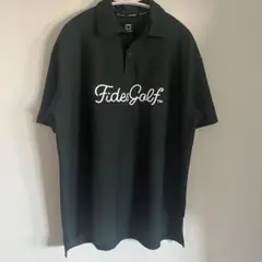 FidesGolf ダークグリーン　ポロシャツ メンズ