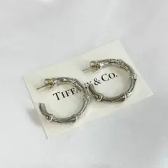《美品》Tiffanyu0026Co. バンブー ピアス Ag925