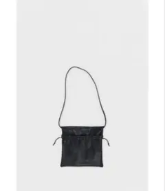 Hender Scheme cow red cross bag small