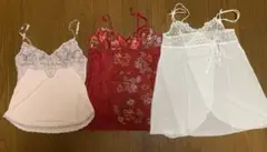 キャミソール3点セット