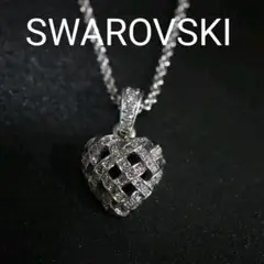 【匿名配送】 SWAROVSKI スワロフスキー ネックレス ハート