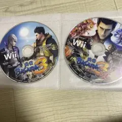 動作確認済み　戦国BASARA 戦国BASARA3 宴　wii 2本セット　戦国