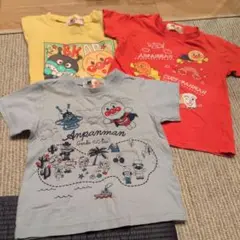 アンパンマン Tシャツ 3枚セット 80.90サイズ
