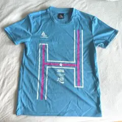 svolme Tシャツ 2018年北海道マラソン記念 Mサイズ 水色シャツ