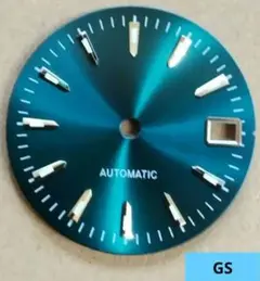 カスタム 文字盤 サンレイマット ブルーグリーン GS SEIKO MOD
