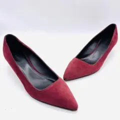 ファビオ ルスコーニFABIO RUSCONIパンプス38/24㎝ スエード