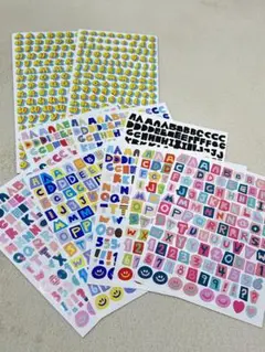 アルファベットシール 10枚セット