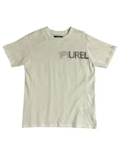 1PIU1UGUALE3 RELAX別注ラインストーンロゴTシャツ　Lサイズ