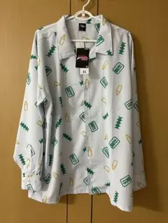 総柄シャツ　岸辺露伴　3L