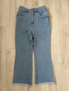 FARAH　cut-off flare pants