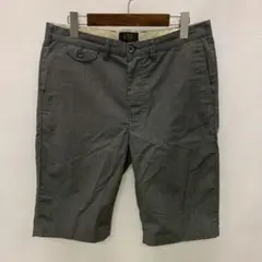 beams + グレー　ハーフパンツ　ショーツ　スラックス