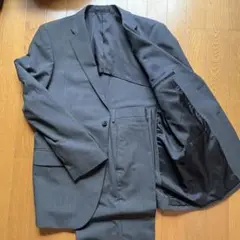 グレー ビジネススーツ ジャケットとパンツセット　AB7