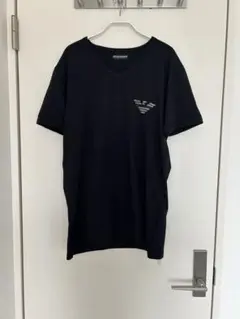 EMPORIO ARMANI ブラック Tシャツ
