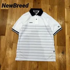 美品✨NewBreed　半袖ポロシャツ　ホワイト　SA