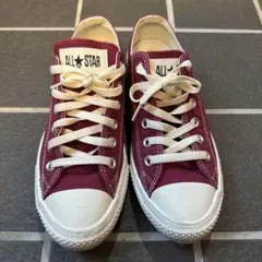 コンバース　ALL STAR ワインレッド スニーカー