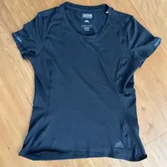 adidas アディダス CLIMACOOL メッシュTシャツ　Lサイズ　黒