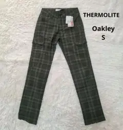 Oakley オークリー THERMOLITE チェック柄パンツ S 深緑