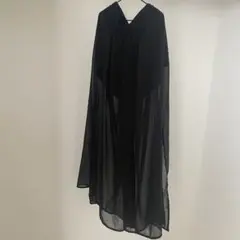 one wayブラック シースルーパンツ　M ワンウェイ