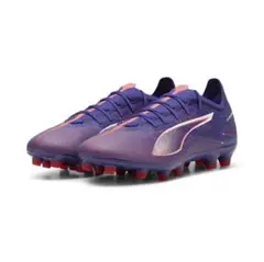 三笘薫モデル Puma Ultra 5 マッチ　HGスパイクシューズ 紫/ピンク