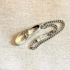 未使用品 ☆GUCCI☆ グッチ チャーム キーホルダー キーリング 靴