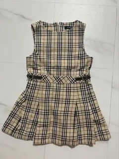 激美品‼️Burberry ノバチェック　ノースリーブワンピース