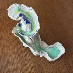 水の流れのように　図工、作品
