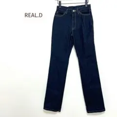 【REAL.D】ストレートデニム(M相当/64-91)ジーンズ　ジーパン　Gパン