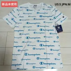 [新品]Champion 海外限定 コットン半袖 Tシャツ US:S JPN:M
