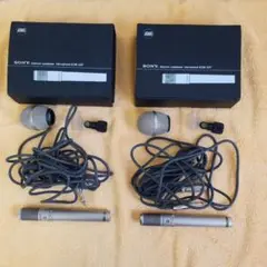 Sony ECM-23FII マイク ペア、　ケース、ケーブル、サスホルダー付 2025年最新】sony ecm-23fの人気アイテム - メルカリ