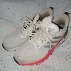 adidas ランニングシューズ ホワイト/レッド