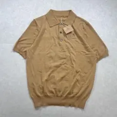 【未使用】YANG MAOJING PIN メリノウール ニットポロシャツ M