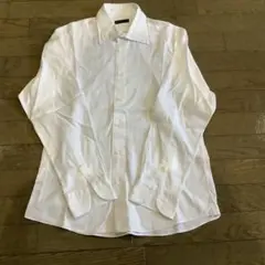 azabu tailor ホワイト長袖シャツ