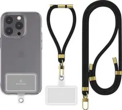 [Sinjimoru]スマホストラップ　ショルダーストラップ　2本入り　首掛け