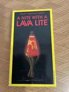 A NITE WITH A LAVA LITE VHS ラバライト　メルカリ出品
