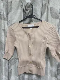 【新品・未使用】JILL STUART ベージュカーディガン