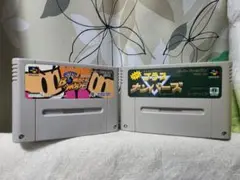 SFC　スーパーボンバーマン　ブラスナンバーズ　2本セット