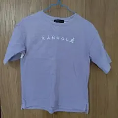 KANGOL KIDS ラベンダー Tシャツ