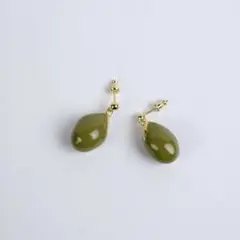 【初売限定価格】 R.ALAGAN ララガン OLIVE EARRINGS