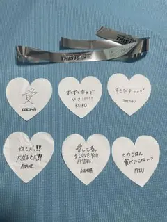 ME:I ミーアイ アリーナツアー THIS IS ME:I 銀テ　落下物 6枚
