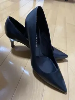 マルノン Marnon 黒 レース ハイヒール オーダーメイドパンプス MARNON マルノン｜オーダーパンプス・ウェディングシューズ