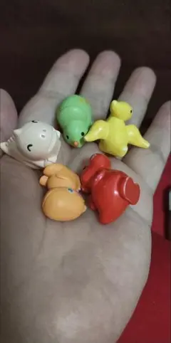 カラフルフィギュア5個セット