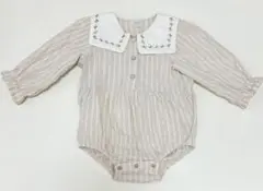 【最終値下げ】tete a tete ロンパース 淡色 80サイズ