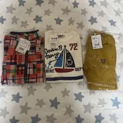 ミキハウス　3点セット　90