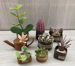 454 ミニチュアフラワー 8点セット エコクラフト ハンドメイド